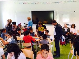 Volle bak in het lokaal 2